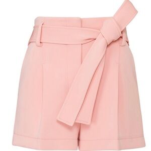 3.1 Phillip Lim High Waist Pink Belted Shorts